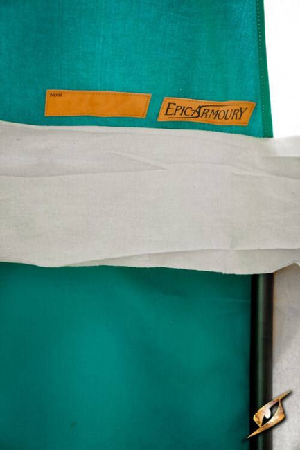 Marquee Tent - 4x6m - Natural/Emerald Green - Standard