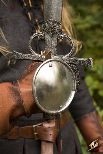 Rondel Hand Protection - Polished Steel