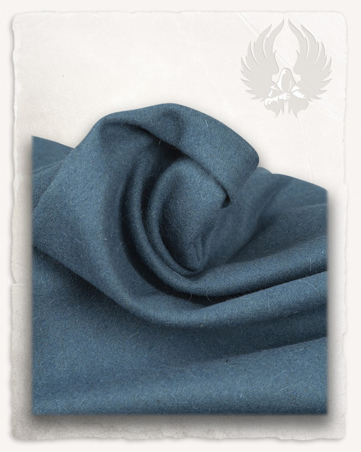 Wool fabric 380g/m² - Light blue - tkanina wełniana