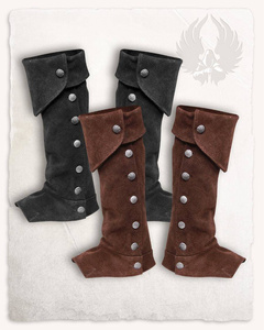 Gabriel Boot Gaiters Suede Brown - zamszowe ochraniacze na buty