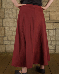 Sina Skirt Canvas - Burgundy