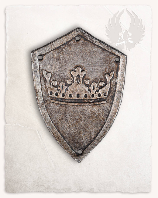 Luthor Small Shield 2ND ED - Silver Crown