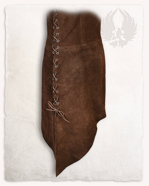 Lunette Tabard Brown - zamszowy tabard