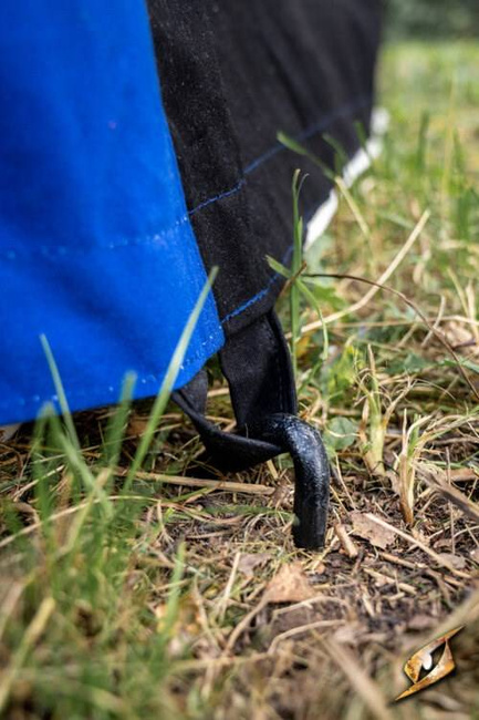 Marquee Tent - 5x8m - Epic Black/Lapis Blue