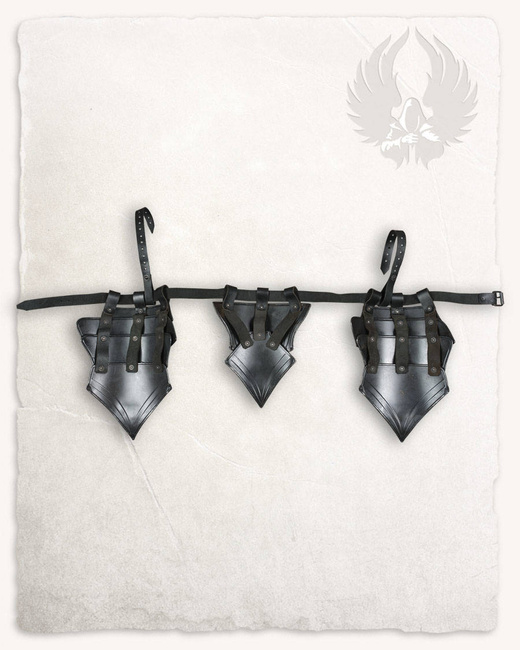 Dragomir Armour Belt Medium - Browned