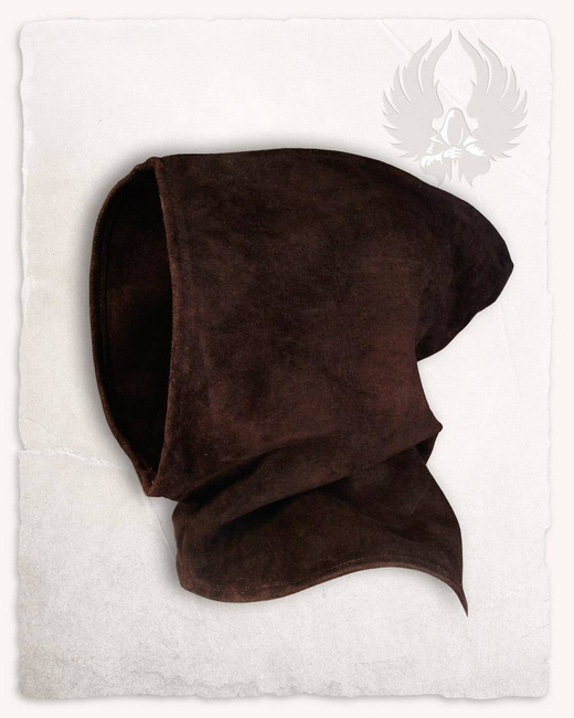 Bron Hood Suede Brown - kaptur zamszowy