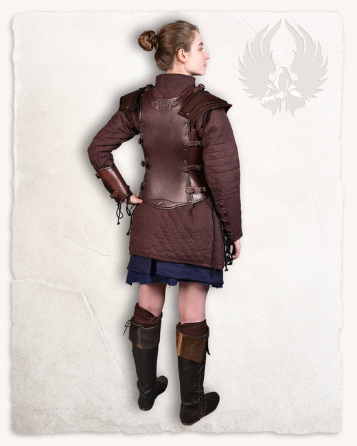 Artemis Spaulders - Brown