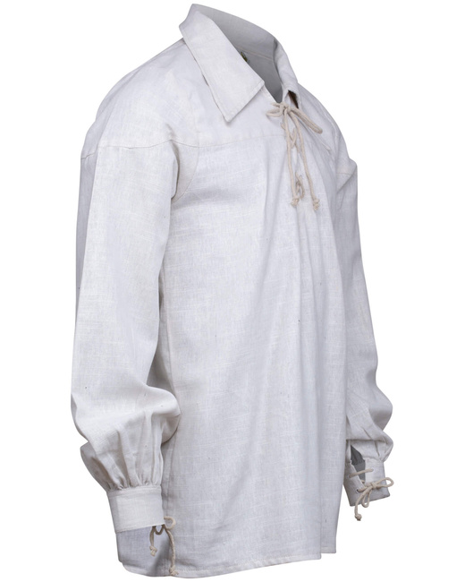 Sawyer shirt linen - White - koszula łniana
