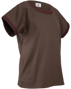 Holgar tunic canvas - Brown - tunika średniowieczna