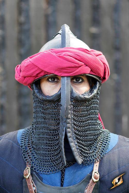 Persian Headband - Dark Red