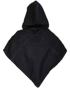 Halaif Hood Canvas Black/Grey 2nd Edition - średniowieczny kaptur