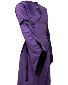 Antaris Dress Velvet - Purple - aksamitna suknia 