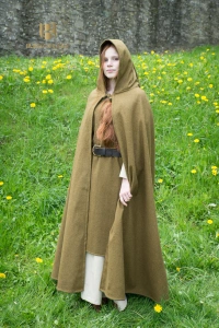 Hooded Cloak Hibernus - Wool - Autumn Green