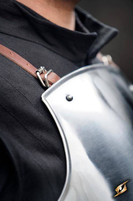 Soldiers Torso - Polished Steel