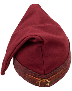 Toki hat canvas - Brown - płócienna czapka 
