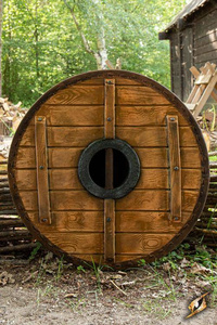 Thegn Shield - Blue/White - ø70 cm