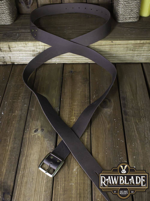 Guzman Long Medieval Belt - Brown