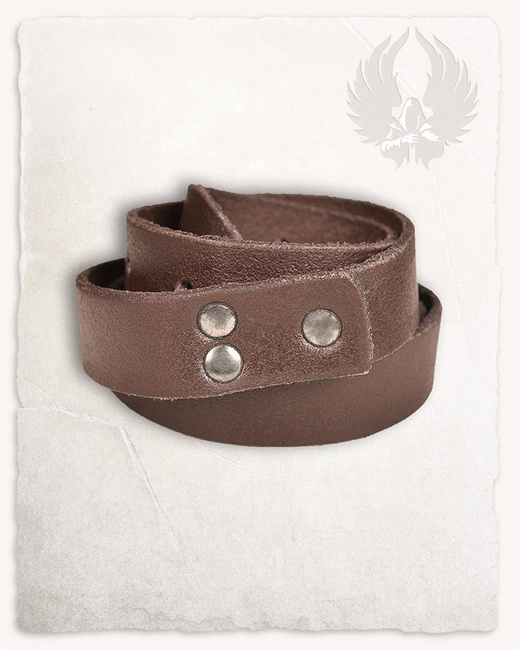 Doran Belt Slim Brown - skórzany pasek