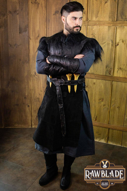 Raven Leather Jerkin