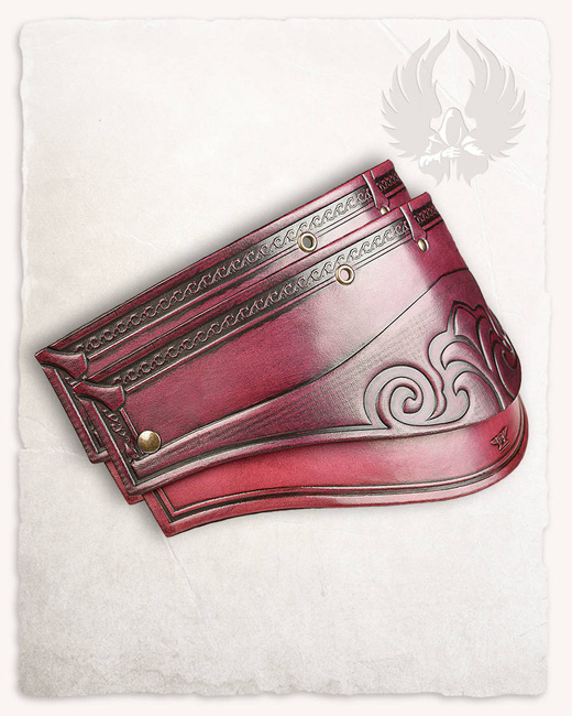 Artemis Spaulders - Red