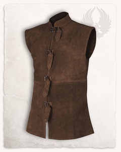 Orthello Suede Vest Brown - kamizelka średniowieczna