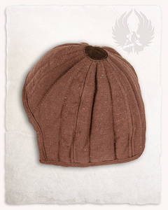 Arthur Padded Coif - Brown