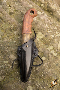 Woodsman Knife & Holder - Left - Epic Black