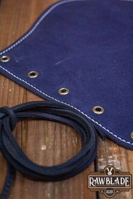 Vryla Split Leather Bracelets - Blue