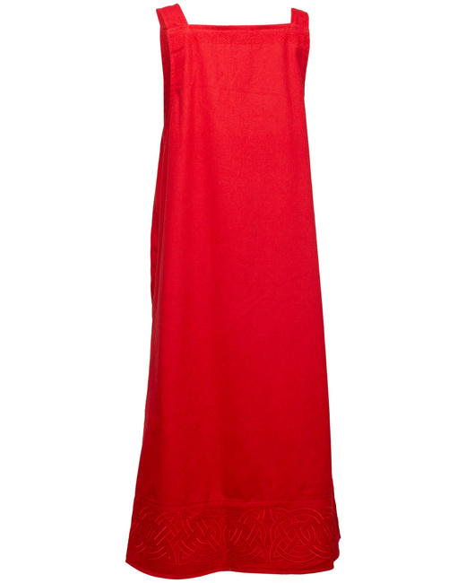 Alva Apron Dress Red - suknia fartuchowa