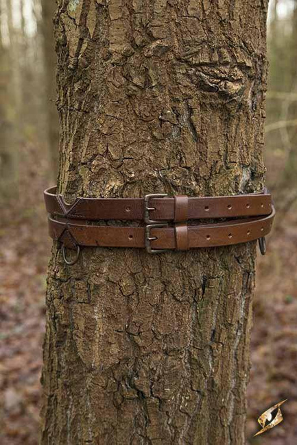 Twin Belt - Brown