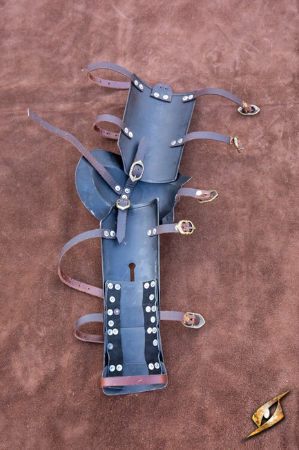 Landsknecht Vambraces - Epic Dark - ręce landsknechta