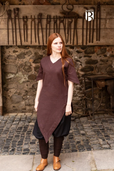 Tunic Laylin - Brown - tunika elficka