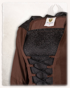 Ophelia Dress Brown/Black