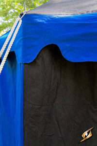 Marquee Tent - 4x6m - Epic Black/Lapis Blue