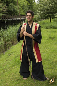 Jin-Baori - Dark Red/Gold