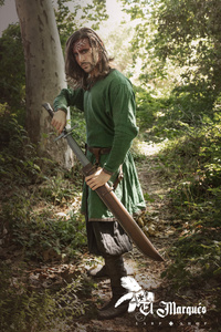 Longmesser Scabbard - Black - pochwa ma miecz