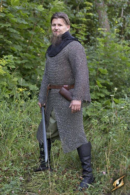 Chainmail - Long Sleeved Steel - Riveted