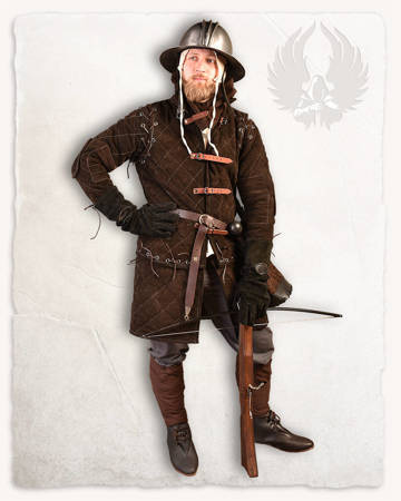 Arthur Gambeson Set Suede brown
