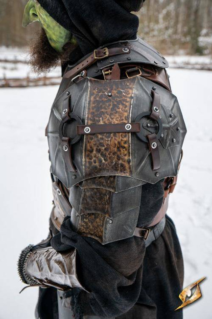 Raider Shoulders - Epic Dark/Rust