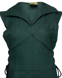 Galatea Tunic Canvas - Green - tunika bawełniana