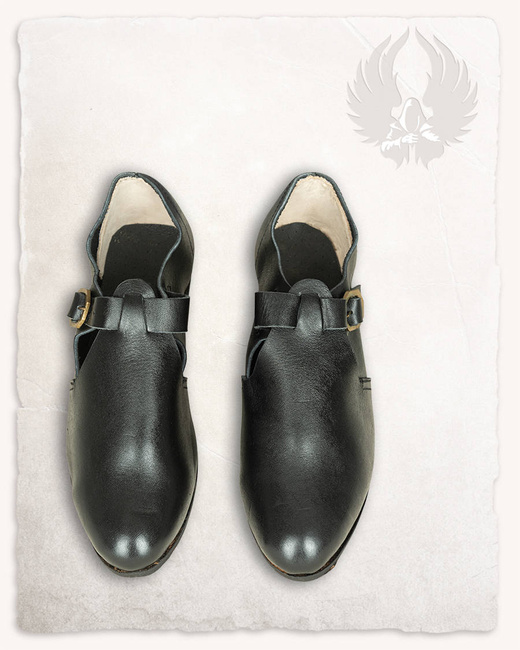 Muriel Shoe Black - skórzane mokasyny