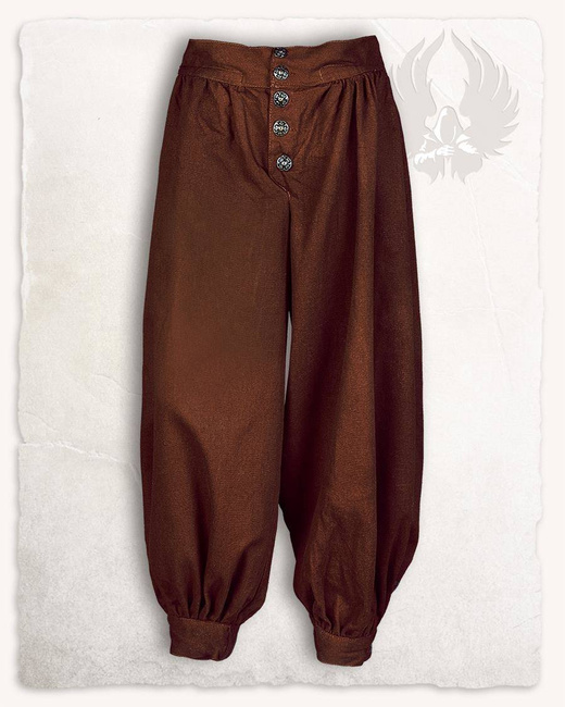 Ataman Trousers Canvas brown - płócienne szarawary.