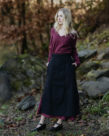 Antaris Overskirt Sail Cloth - Black