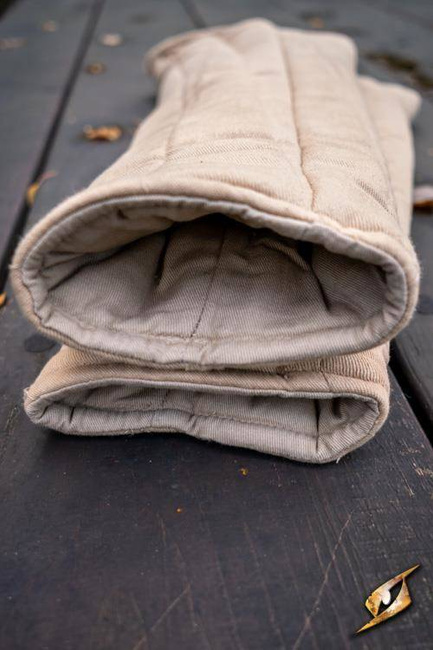 Long Sleeves Gambeson Warrior -Desert Beige