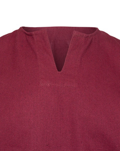 Rurik shirt - Bordeaux - koszula bawełniana