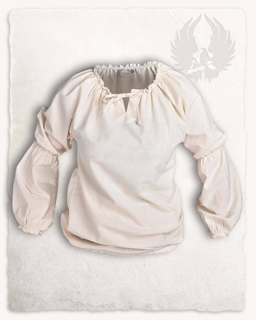 Kara Blouse Canvas Cream - płócienna koszula