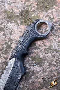 Tactical Throwing Knife - Black - 21 cm