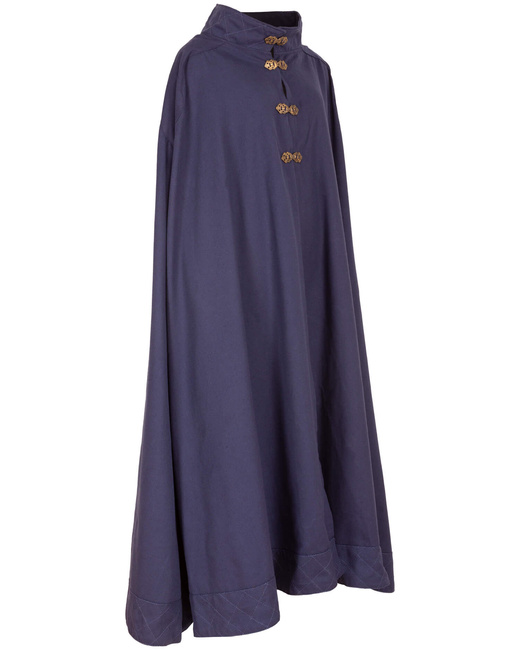 Ceres Cloak Canvas - Blue - bawełniany płaszcz