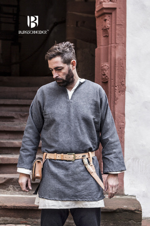 Short tunic Erik - grey