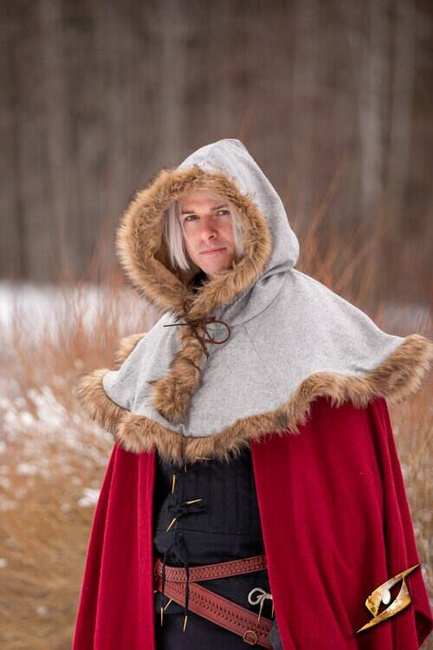 Fimbul Hood - Wool - Misty Grey